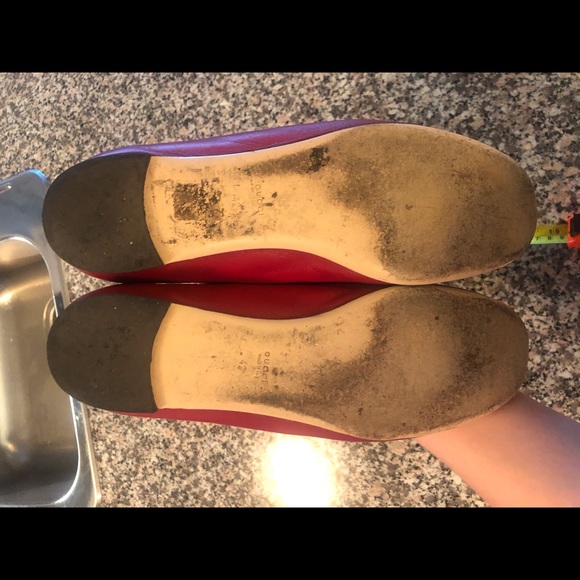 🌺 Gucci ‘Willow’ ballet flat hibiscus red 🌺 - Picture 7 of 9